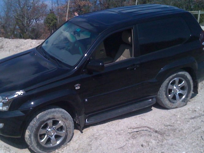 Pose de film solaire homologué pour vitres teintées véhicule 4x4 par Pro'Film 82